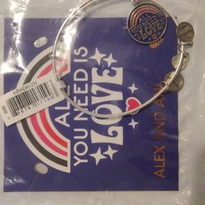 Alex and Ani All You Need Is Love bracelet